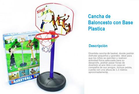 SET CANCHA DE BASKETBOLL