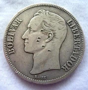 Moneda de Plata de Venezuela de 1926