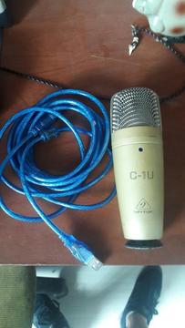 Microfono Behringer de Usb