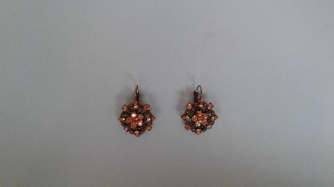 Vendo aretas con piedra murano. NUEVAS