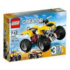 Lego Creator Turbo Quad Moto De Cuatro Ruedas 3 En 1 31022