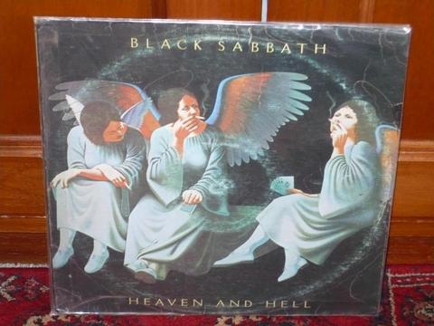 Black Sabbath Heaven and Hell 1980 vinilo LP Acetato