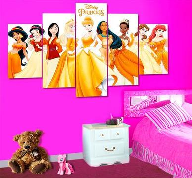 Cuadros Decorativos Princesas Disney