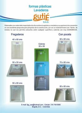 Lavaderos Material Plastico Gutié