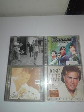 4 CD originales de música romántica