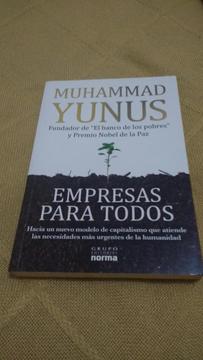 Empresas para todos, Muhammad Yunus