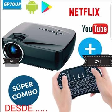 Proyector Led Hd 1080 P Hdmi