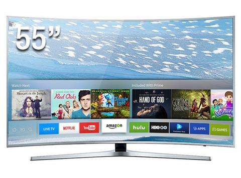Television de 55 Curvo Marca SAMSUNG