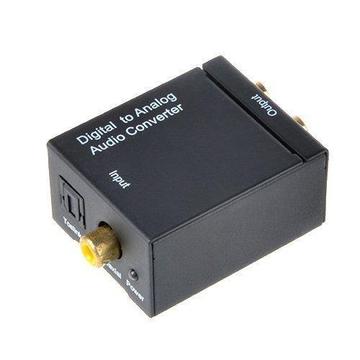 Convertidor Audio Optico O Coaxial A Rca Digital A Analogo
