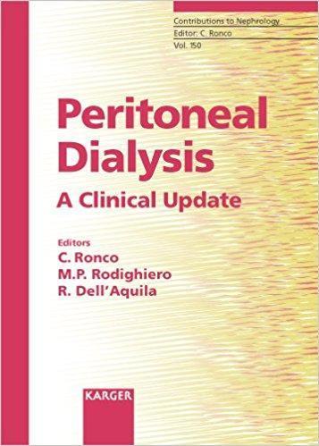 Peritoneal Dialysis: A Clinical Update: 15th International Course on Peritoneal Dialysis, Vicenza, MayJune 2006