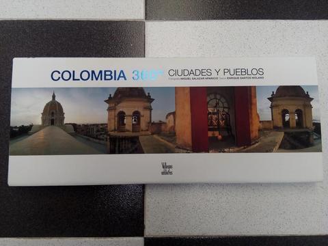 libro colombia 360°,ciudades y pueblos