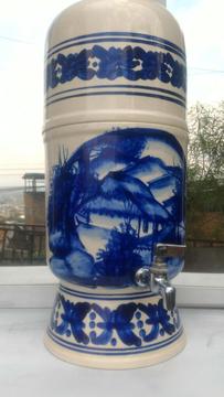 Filtro de Agua Porcelana Corona Antiguo