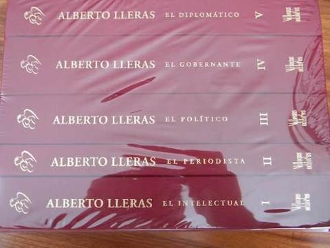 Alberto Lleras Antologia Homenaje 5 Tomos Villegas Editores