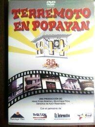 DVD documental Histórico original Terremoto en Popayán, 1983 35 años