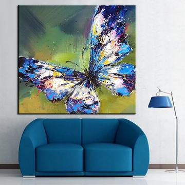 Elegante cuadro Mariposa Azul ideal para decorar tus espacios 3838