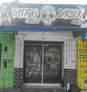 Sillas de Peluqueri, Puerta de Vidrio