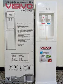 Dispensador de agua con filtro marca VISIVO 570000