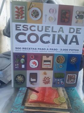 Vendo.libros de Cocina en Perfecto Estad