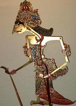 Wayang Kulit. Marioneta Jabanesa JavaIndonesia ORIGINAL