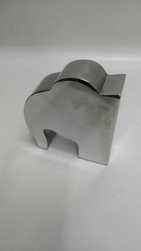 Figura Elefante Cromo Italiana Mesa