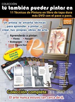 Cartillas DVD de arte. 11 técnicas