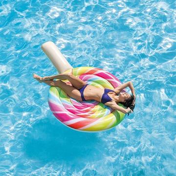 Intex Flotador Inflable Lollipop Float 58753 2.08x1.35 Mts Piscina