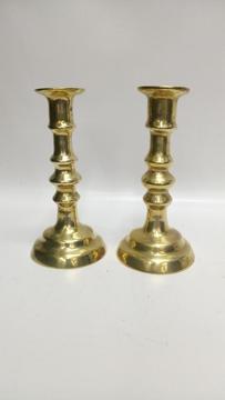 Candelabro Bronce Macizo Hindu