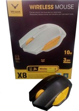 Mouse Inalámbrico Wesdar X8 Tipo Gamer