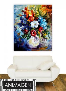 Elegante cuadro Flores del Jarrón ideal para decorar tus espacios 4114