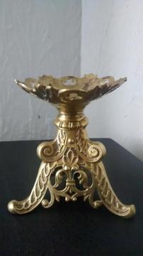 candelabro de bronce