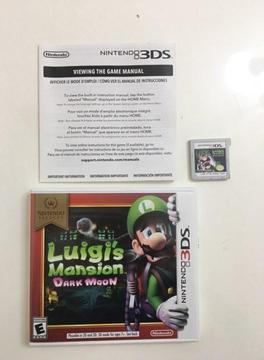 Vendo Luigi Masion 3ds