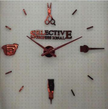 Reloj 3d Barberia