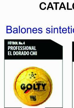 Balon Golty Dorado , Sintetica 4