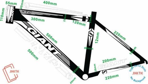 Calcomanias Bicicleta Giant Troqueladas