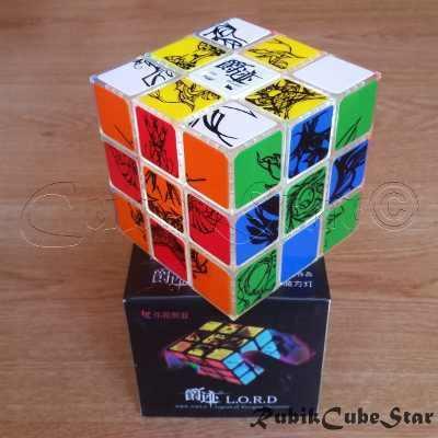 Cubo Rubik Lampara 3x3 Yuxin Jueji Usb Alumbra Carga Usb 9cm