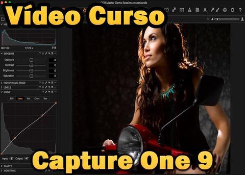 Vídeo Curso Aprende Trabajar con Capture One 9 Fotografía Optima Referencia SKU: 994