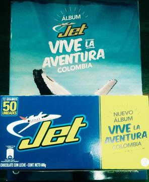 Chocolatinas Jet X 50und Y Álbum