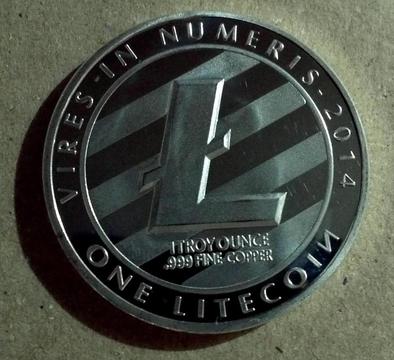 Moneda Coleccionable Litecoin