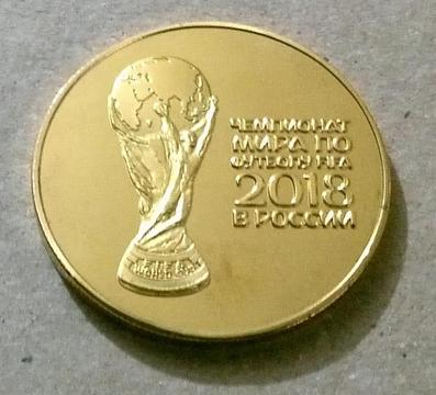 Moneda Conmemorativa del Mundual Rusia 2018