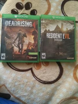 Resident Evil 7 Y Dead Rising 4 Xbox One