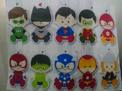 Coleccion Super Baby Heroes en Fomi
