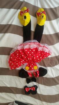 Disfraz Minie Mouse Bebe de 0 a 3 Meses