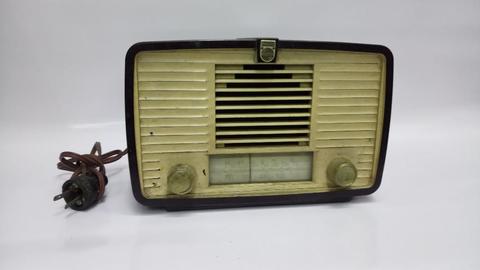Radio Antiguo Philips Tubos 1940 Bueno