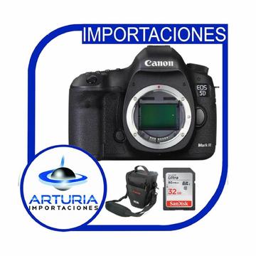 Canon 5D Mark III SOLO CUERPO Memoria 32gbs clase10 Bolso