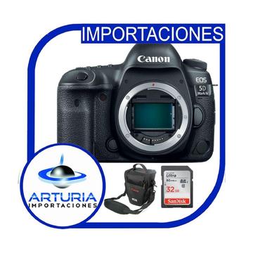 Canon 5D Mark IV SOLO CUERPO Memoria 32gbs Bolso