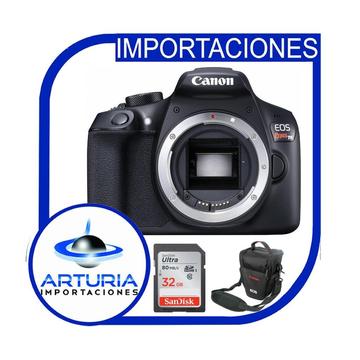 Canon T6 SOLO CUERPO Memoria de 32Gb de 80Mbs Bolso