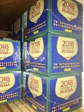 Cajas X 104 Sobres Panini Rusia 2018