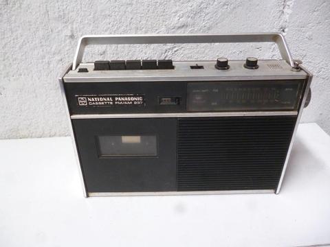 antigua radio grabadora national panasonic, coleccionable