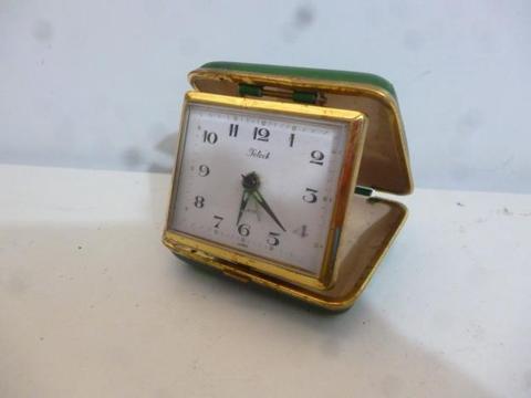 antiguo reloj de viajero, coleccionable