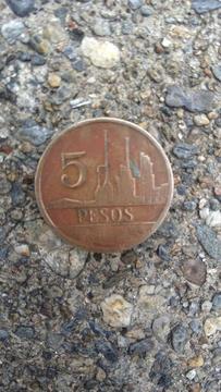 Moneda 5 Pesos